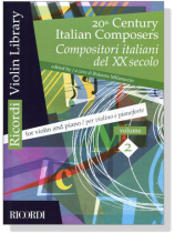 20th Century【Italian Composers】for Violin and Piano , Volume 2 20th Century【Italian Composers】for Violin and Piano , Volume 2
