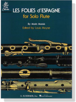 Marin Marais【Les Folies d'Espagne】for Solo Flute