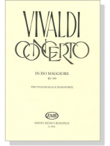 Vivaldi【Concerto In Do Maggiore , RV 399】 for Cello and Piano