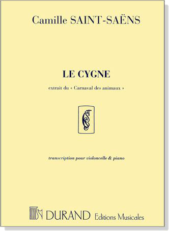 Camille Saint Saens【Le Cygne】for Cello and Piano