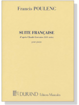 Poulenc【Suite Francaise , d'apres Claude Gervaise】Pour Piano