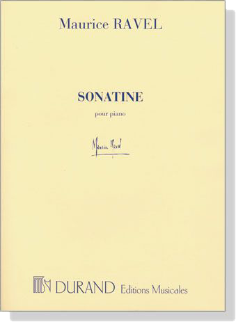 Ravel【Sonatine】Pour Piano