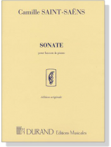 Saint-Saens【Sonate】pour Basson & Piano Saint-Saens【Sonate】pour Basson & Piano
