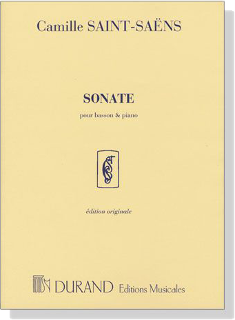 Saint-Saens【Sonate】pour Basson & Piano