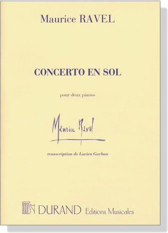 Ravel【Concerto En Sol】Pour Deux Pianos