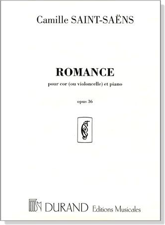 Camille Saint Saens【Romance】pour cor(ou violoncello) et Piano Opus 36