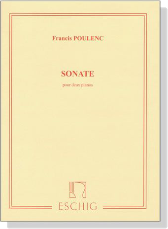 Poulenc【Sonate】Pour Deux Pianos