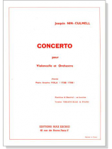 Joaquin Nin-Culmell【Concerto】pour Violoncelle et Orchestre Joaquin Nin-Culmell【Concerto】pour Violoncelle et Orchestre