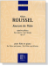 Roussel【Joueurs de Flûte quatre pièces , Op. 27】pour flûte et paino