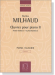 Milhaud【Piano Works Ⅱ】