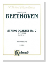 Beethoven【String Quartet No.7 in F Major Op.59, No.1】Miniature Score Beethoven【String Quartet No.7 in F Major Op.59, No.1】Miniature Score