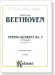 Beethoven【String Quartet No.7 in F Major Op.59, No.1】Miniature Score