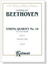 Beethoven【String Quartet No.10 in E-flat Major Opus 74】Miniature Score Beethoven【String Quartet No.10 in E-flat Major Opus 74】Miniature Score