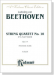 Beethoven【String Quartet No.10 in E-flat Major Opus 74】Miniature Score