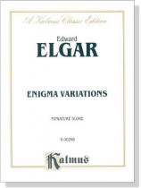 Elgar【Enigma Variations】Miniature Score