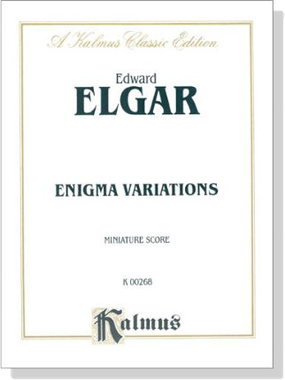 Elgar【Enigma Variations】Miniature Score