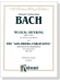 Bach【The Musical Offering and The Goldberg Variations】Miniature Score 總譜