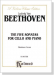 Beethoven【The Five Sonatas】for Cello and Piano ,Miniature Score