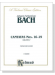 Bach【Cantatas Nos. 16-19】Volume Ⅴ , Miniature Score