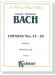 Bach【Cantatas Nos. 27-29】Volume 8 , Miniature Score