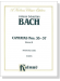 Bach【Cantatas Nos. 35-37】Volume Ⅺ , Miniature Score