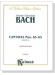 Bach【Cantatas Nos. 63-65】Volume 18 , Miniature Score