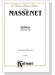 Massenet【Songs , Volume Ⅷ】For Medium／Low Voice