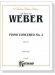 Weber【Piano Concerto No. 2 , Opus 32】 for Piano
