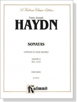 Haydn【Sonatas Complete in 4 Volumes, Volume Ⅱ, Nos. 12-23 】For Piano Haydn【Sonatas Complete in 4 Volumes, Volume Ⅱ, Nos. 12-23 】For Piano