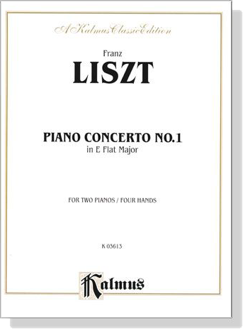 Liszt【Piano Concerto No. 1 in E Flat Major】for Two Pianos / Four Hands