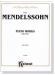 Mendelssohn【Piano Works】Volume Ⅰ
