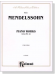 Mendelssohn 【Piano Works】Volume Ⅲ