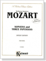 Mozart【Sonatas and Three Fantasias , Urtext Edition】for Piano