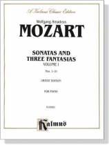 Mozart【Sonatas and Three Fantasias , Volume Ⅰ, Nos. 1-10 】for Piano