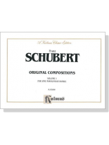 Schubert【Original Compositions , Volume Ⅰ】for One Piano / Four Hands