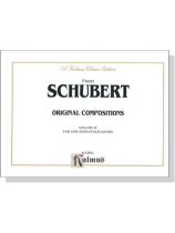 Schubert【Original Compositions , Volume Ⅳ】for One Piano / Four Hands
