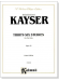 Kayser【Thirty-Six Studies】for the Viola Opus 43