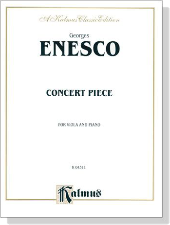 Enesco【Concert Piece】for Viola and Piano