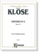 Othmar Klose【Concerto In A Opus 18】for String Bass Othmar Klose【Concerto In A Opus 18】for String Bass