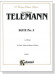 Telemann【Suite No. 3 In B Minor】for Flute, Violin, and Basso Continuo