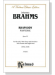 Brahms【 Rhapsody / Rhapsodie , Opus 53】Choral Score