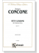 Concone【Fifty Lessons , Opus 9】for Medium Voice , Vocale Score