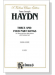 Haydn【Three and Four Part Songs】for Three and Four Part Voices with German text , Choral Score