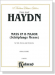 Haydn【Mass in B Major (Schöpfungs Messe)】for Soli, Chorus and Orchestra , Vocal Score