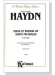 Haydn【Mass in Honor of Saint Nicholas in G Major】for Soli, Chorus and Orchestra with Latin text , Choral Score