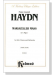 Haydn【Mariazeller Mass in C Major】for Soli, Chorus and Orchestra , Choral Score