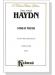Haydn【Stabat Mater】for Soli, Chorus and Orchestra , Choral Score Haydn【Stabat Mater】for Soli, Chorus and Orchestra , Choral Score
