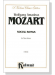 Mozart【Social Songs】for Three Voices