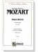 Mozart【Missa Brevis in B-flat Major (K. 275)】for Soli, Chorus, Orchestra and Organ , Choral Score