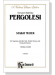 Pergolesi【Stabat Mater】for Soprano and Alto Soli, Treble Chorus and String Orchestra , Choral Score